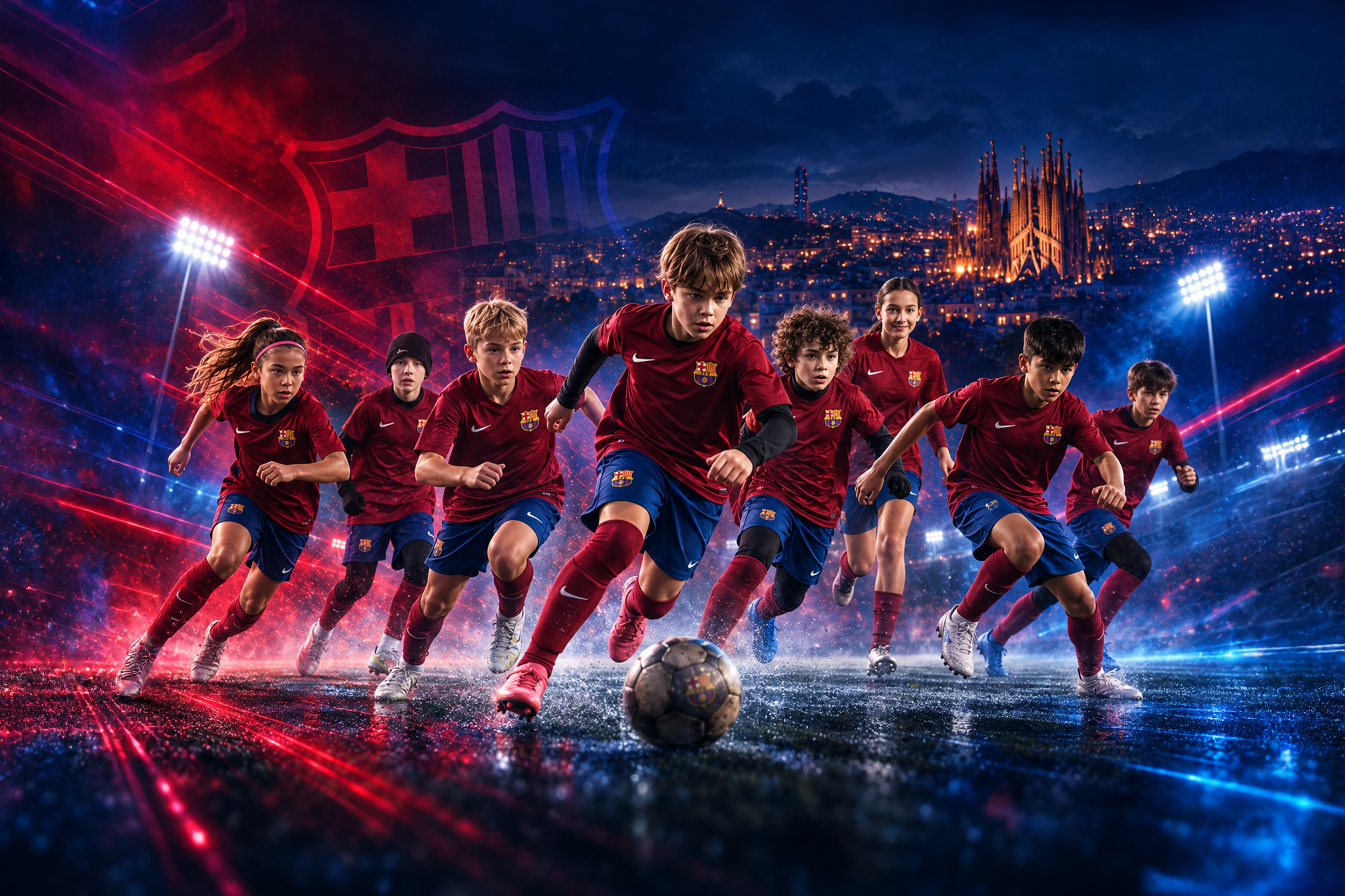 Barça Academy Clinics 2027 - nogometno iskustvo u Barceloni