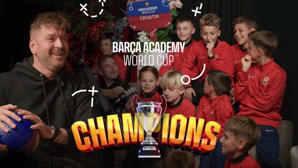 Barca Academy Team Croatia Champions